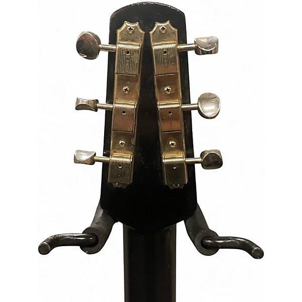 Used Shabat Lion JD Gold Top w/ Black Back Solid Body Electric Guitar