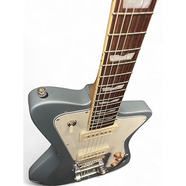 Used Baum Wingman Ocean Mist Solid Body Electric Guitar