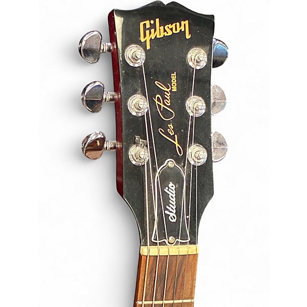 Used Gibson Les Paul Studio Wine Red Solid Body Electric Guitar