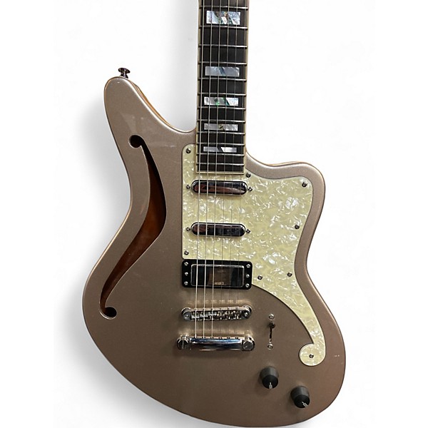 Used D'Angelico DELUXE BEDFORD SH DESERT GOLD Hollow Body Electric Guitar