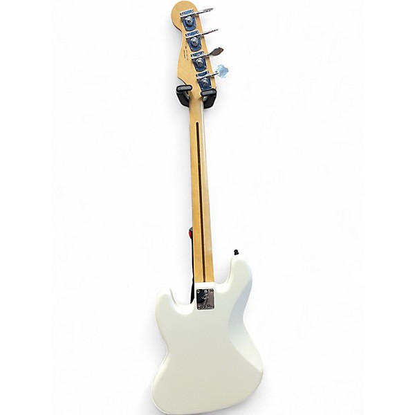 Used 2023 Fender Player Jazz Bass Arctic White Electric Bass Guitar