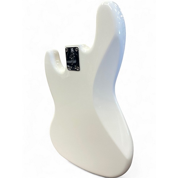 Used 2023 Fender Player Jazz Bass Arctic White Electric Bass Guitar