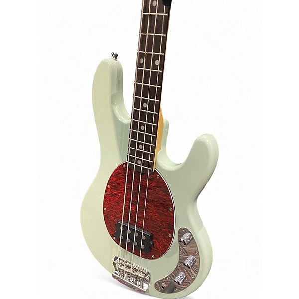 Used Sterling by Music Man Ray24CA Mint Green Electric Bass Guitar