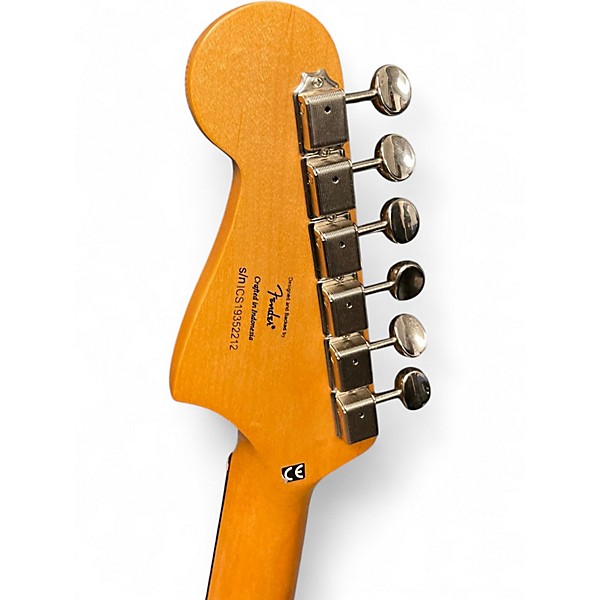 Used Squier CLASSIC VIBE 1960S JAZZMASTER Sonic Blue Solid Body Electric Guitar