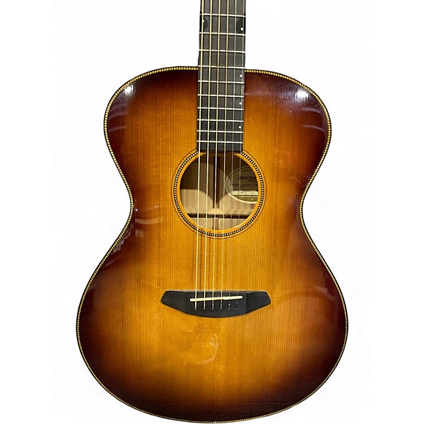 Used Breedlove Oregon Concert Burst Acoustic Electric Guitar