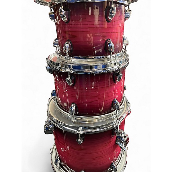 Used Mapex 6 Piece 6 piece armory Tanzanite Burst Drum Kit