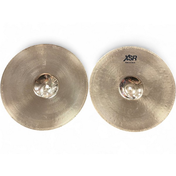 Used SABIAN 14in XSR Hihat Pair Cymbal