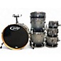 Used PDP by DW 7 Piece Concept Maple Black to Silver Sparkle Drum Kit thumbnail
