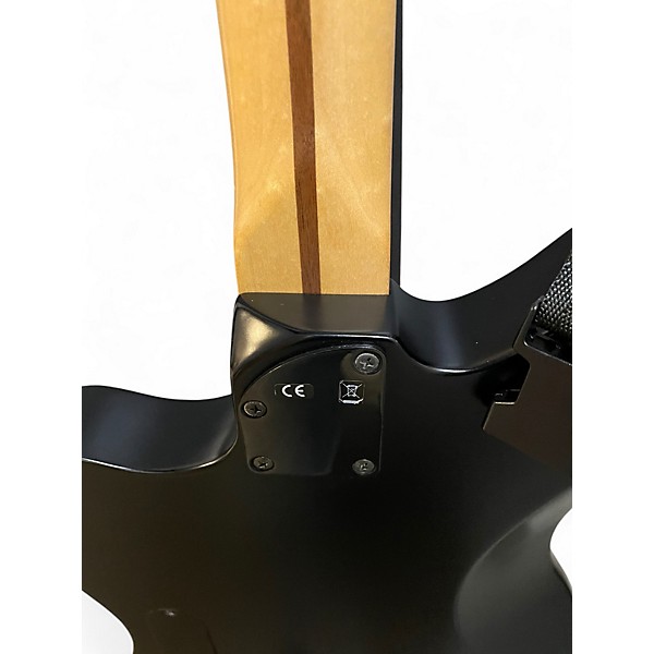 Used 2015 Fender Jim Root Signature Jazzmaster Black Solid Body Electric Guitar