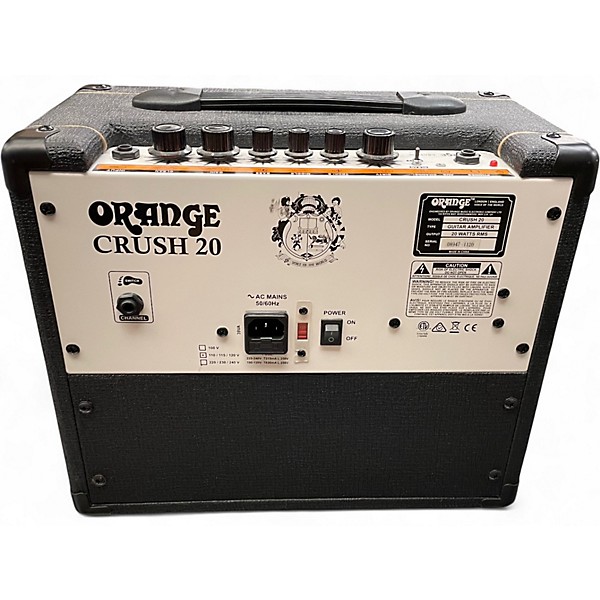 Used Orange Amplifiers Crush 20 20W 1x8 Guitar Combo Amp