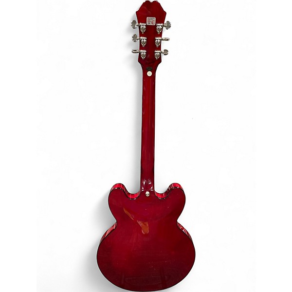 Used Epiphone Dot Studio Red Hollow Body Electric Guitar