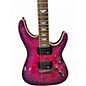 Used Schecter Guitar Research Omen Extreme 6 Pink Solid Body Electric Guitar