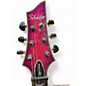 Used Schecter Guitar Research Omen Extreme 6 Pink Solid Body Electric Guitar