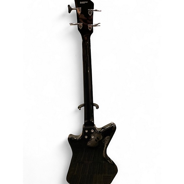 Used Airline JETSONS JR Black and White Electric Bass Guitar