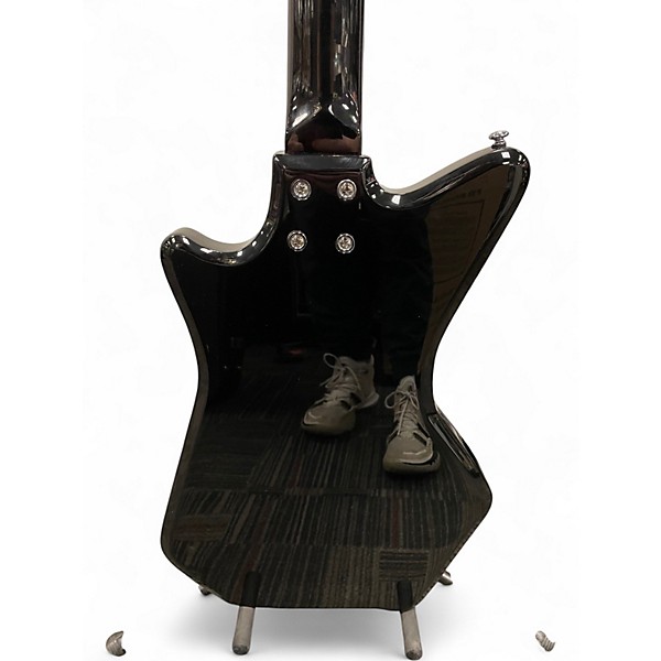 Used Airline JETSONS JR Black and White Electric Bass Guitar