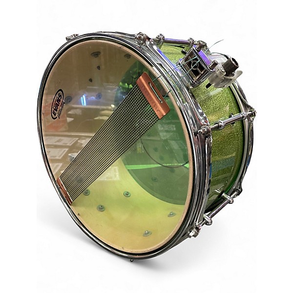 Used ddrum 6X13 Dios Metallic Green Drum