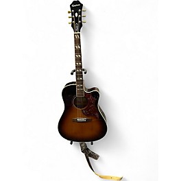 Used Epiphone Hummingbird EC STUDIO SUNBURST Acoustic Guitar