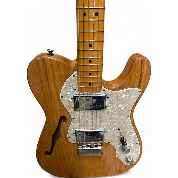 Used Fender 1972 American Vintage Telecaster Thinline Natural Solid Body Electric Guitar