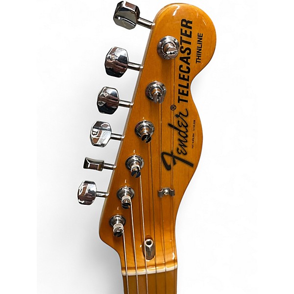 Used Fender 1972 American Vintage Telecaster Thinline Natural Solid Body Electric Guitar