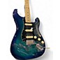 Used Fender Player Stratocaster HSS Blue Burst Solid Body Electric Guitar thumbnail
