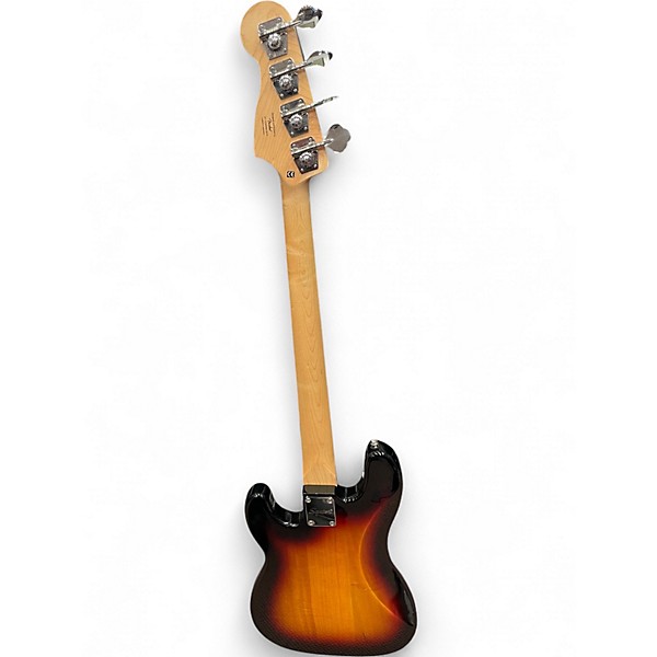 Used Squier pj bass 2 Tone Sunburst Electric Bass Guitar
