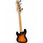 Used Squier pj bass 2 Tone Sunburst Electric Bass Guitar