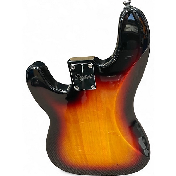 Used Squier pj bass 2 Tone Sunburst Electric Bass Guitar