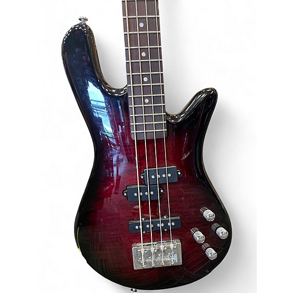 Used Spector Legend 4 Standard Wine Red Electric Bass Guitar