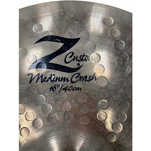 Used Zildjian 16in Z Custom Medium Crash Cymbal