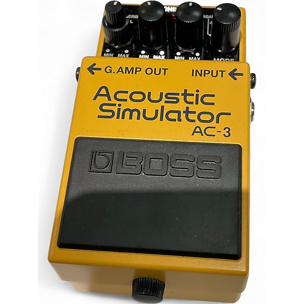 Used BOSS AC3 Acoustic Simulator Effect Pedal