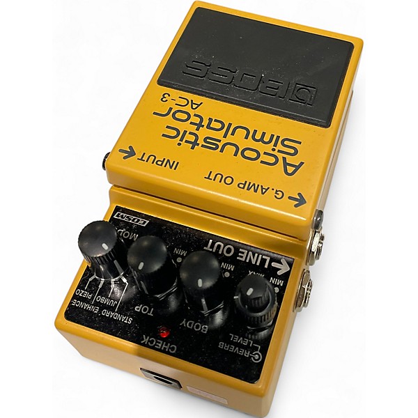 Used BOSS AC3 Acoustic Simulator Effect Pedal