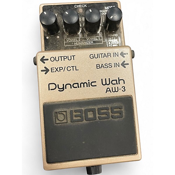 Used BOSS AW3 Dynamic Wah Effect Pedal