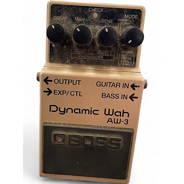 Used BOSS AW3 Dynamic Wah Effect Pedal