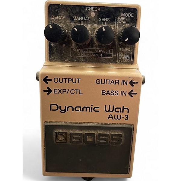 Used BOSS AW3 Dynamic Wah Effect Pedal