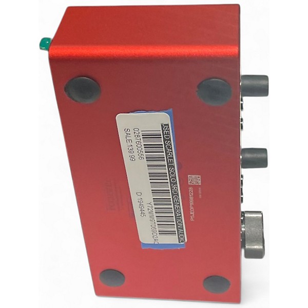 Used Focusrite Scarlett 2i2 Audio Interface