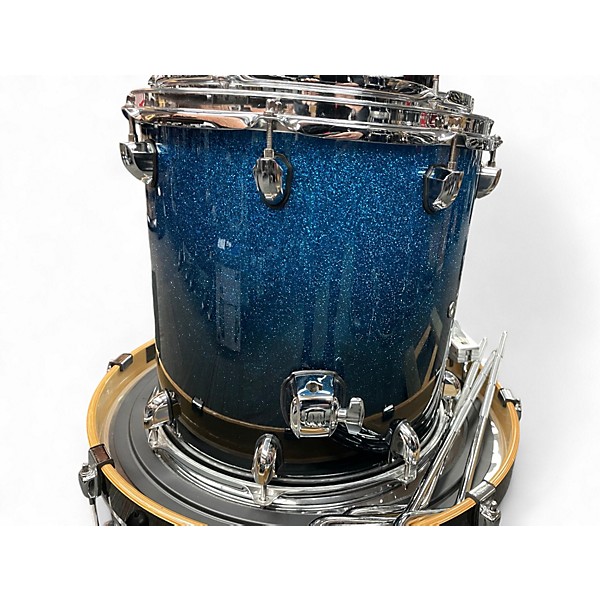 Used Mapex 4 Piece Armory Fusion Photon Blue Drum Kit