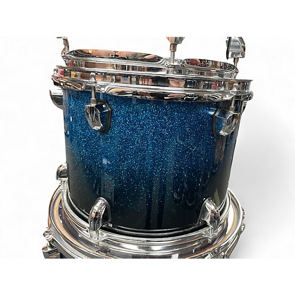Used Mapex 4 Piece Armory Fusion Photon Blue Drum Kit