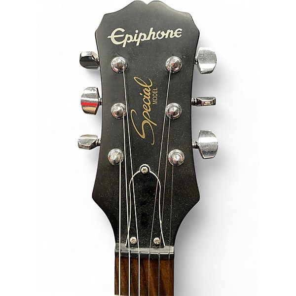 Used Epiphone Les Paul Special P90 Worn Cherry Solid Body Electric Guitar