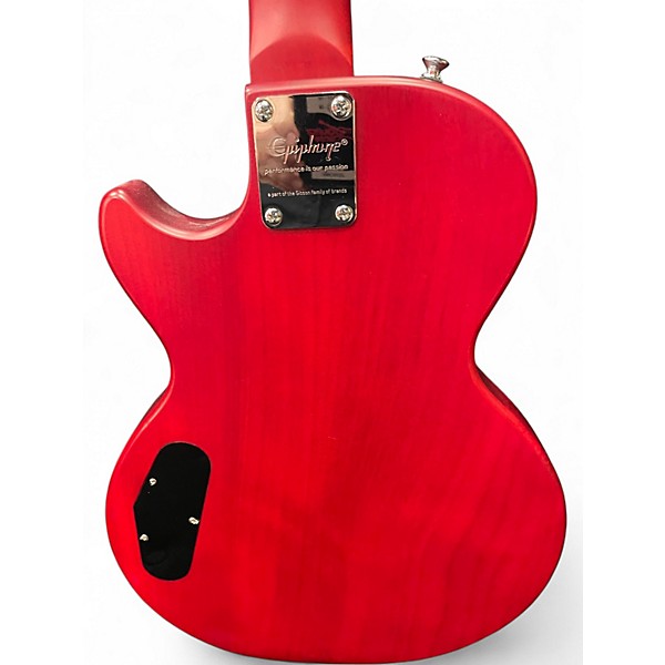Used Epiphone Les Paul Special P90 Worn Cherry Solid Body Electric Guitar