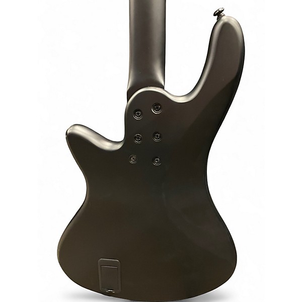 Used Schecter Guitar Research stealth 4 Black Electric Bass Guitar