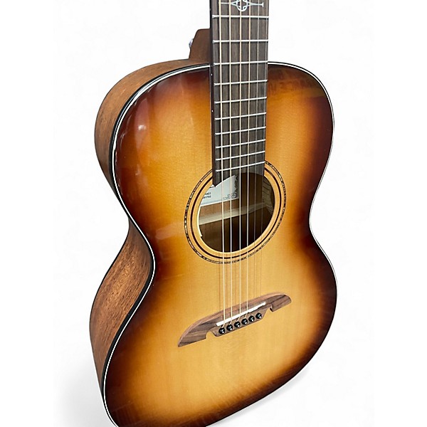 Used Alvarez AMP61E2 2 Color Sunburst Acoustic Electric Guitar