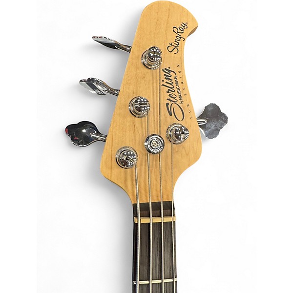 Used Sterling by Music Man S.U.B. StingRay Black Electric Bass Guitar