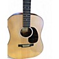 Used Martin D10E Natural Acoustic Electric Guitar