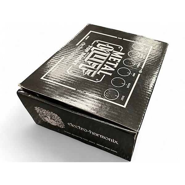 Used Electro-Harmonix Metal Muff Distortion With Top Boost Effect Pedal