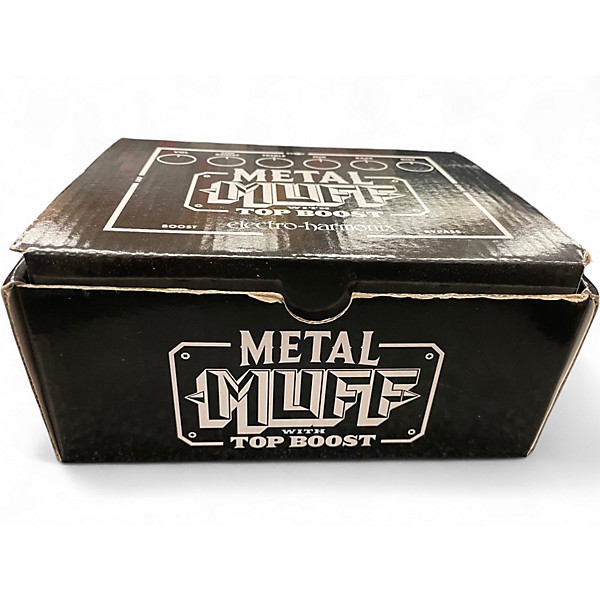 Used Electro-Harmonix Metal Muff Distortion With Top Boost Effect Pedal