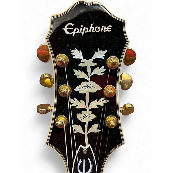 Used Epiphone Sheraton II PRO Wine Red Hollow Body Electric Guitar