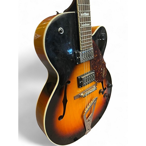 Used Gretsch Guitars G2420 Streamliner 3 Tone Sunburst Hollow Body Electric Guitar