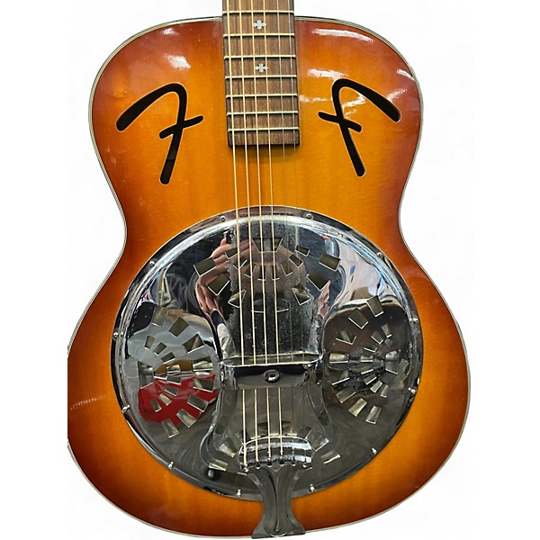 Used Fender FR50 2 Color Sunburst Resonator Guitar