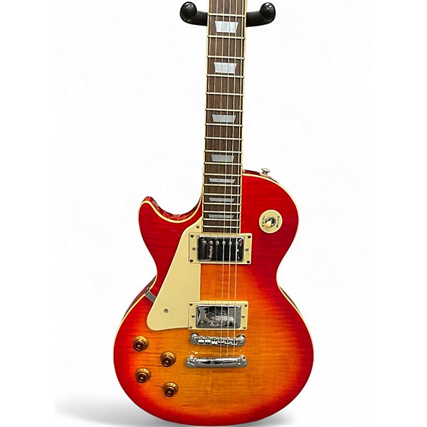 Used Epiphone les paul standard left handed sunburst Solid Body Electric Guitar