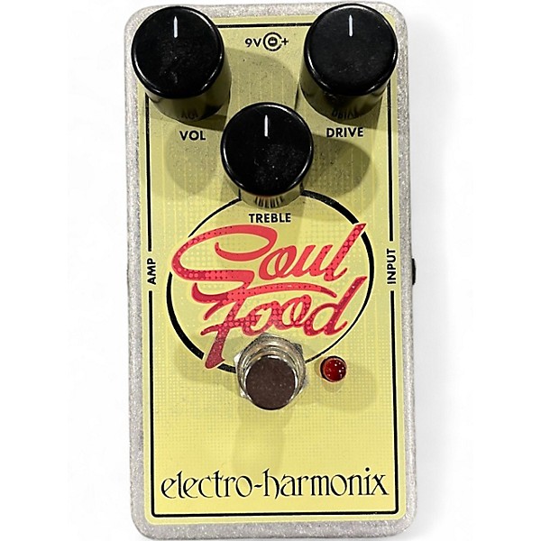 Used Electro-Harmonix Soul Food Overdrive Guitar Effects Pedal Effect Pedal